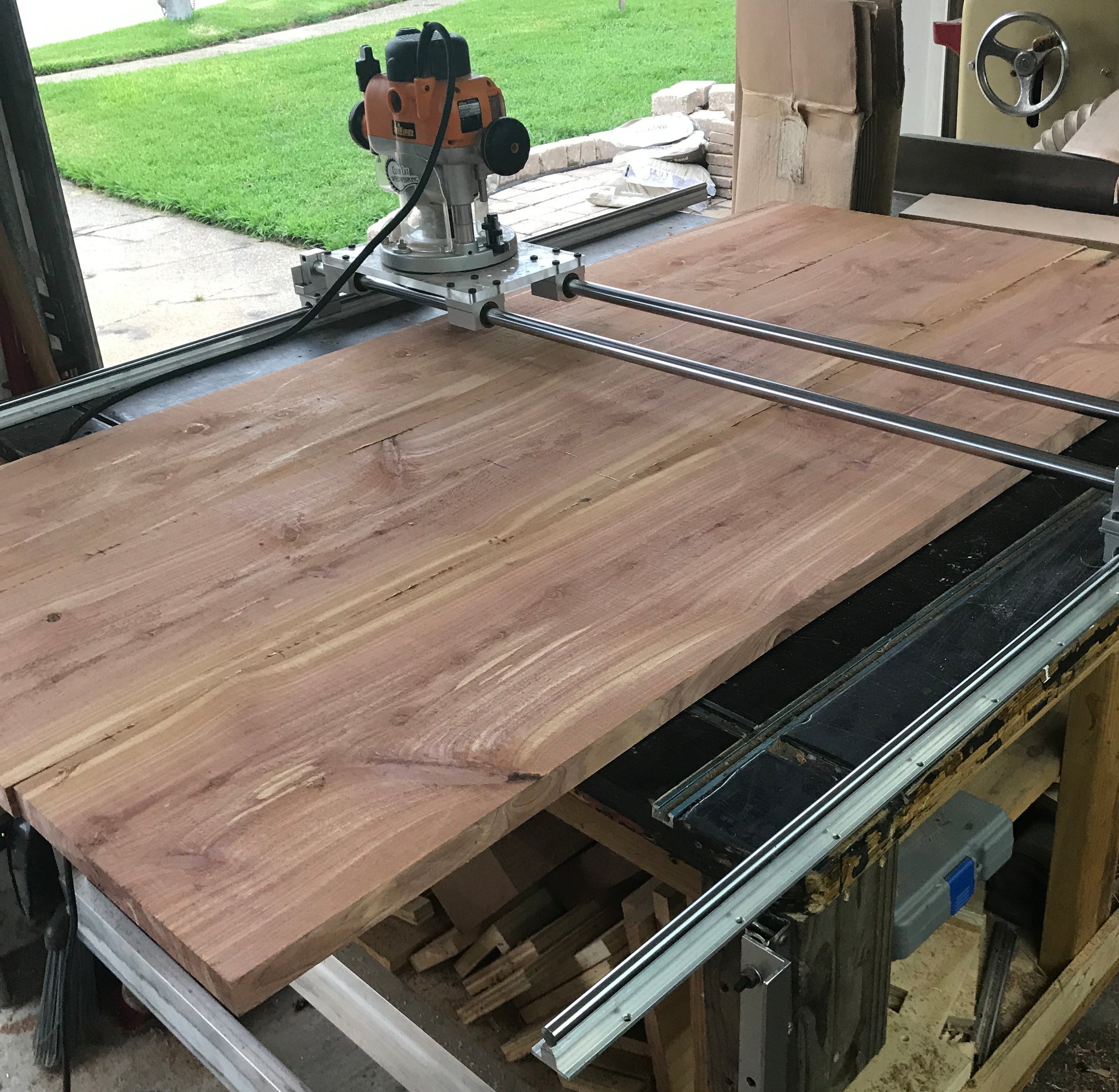 Woodworking Router/Slab Flattening Sled – Ahonui Artisans
